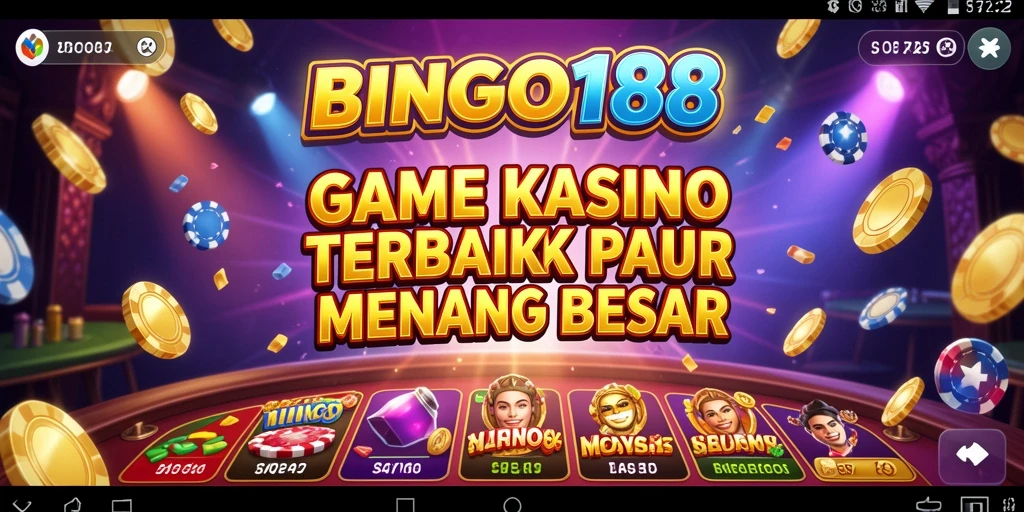 Tampilan screenshot BINGO188 yang menampilkan gameplay Kasino yang mendebarkan.