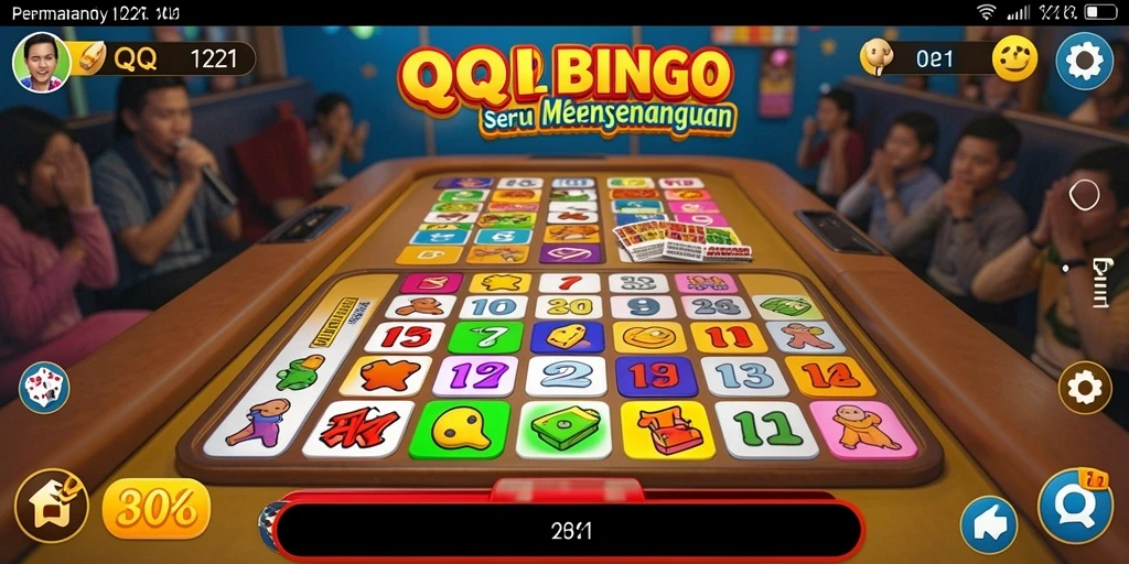 Tampilan gameplay menarik dari QQ1221 Bingo.